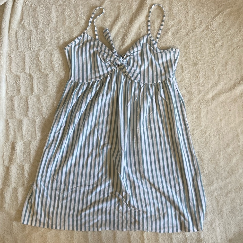 ASOS maternity striped sundress
